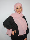 hijab prêt à enfiler rose
